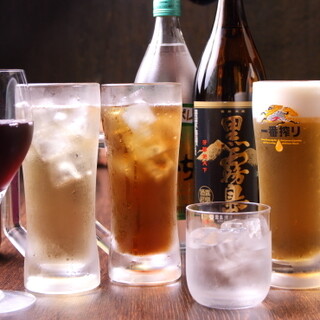 We have a wide variety of drinks ◎ Reasonable prices so you can always get refills!