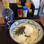 Marugame Seimen - 海苔がいい仕事してますよ