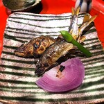 草喰 なかひがし - ✽ なかひがしさんの鮎は抜群に美味しいです。