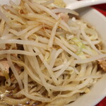 ラーメン二郎 - ヤサイ（そのまま）