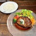 Taverna Hamburg - ジューシーハンバーグセット　ドリンク付き