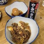 Ushinouka Chokuei Ushinikomi Isodaya - 煮卵と牛皿