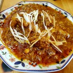 ハムザレストラン - ダールチキンカレー。