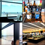 草喰 なかひがし - ✽ 私事ですが今年度だけ、あっちのラウンジが使える事になったので往復とも飛行機で移動しました。上段HND、下段ITM