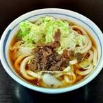 Fukusuke - 冷やし肉うどん　￥500