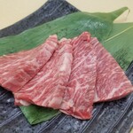 ★Rare part Thick-sliced Wagyu beef kainomi