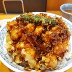 之村 - かき揚げ丼