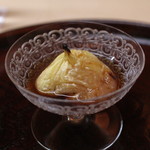 松川 -  焼き無花果の煮物　(2013/08)