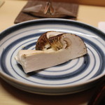 松川 - シャブシャブ の松茸　大根と青葱のタレで　(2013/08) 