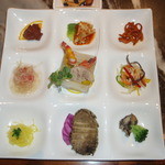 全聚徳 銀座店 - 特製冷菜の盛り合わせ（国賓席コース）