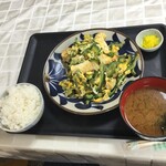 お食事処 花笠 - ゴーヤーチャンプルー