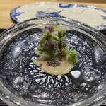 鮨旬美西川 - 貝類とずんだ