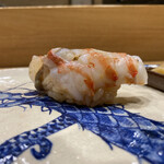 鮨旬美西川 - 車海老　みそ