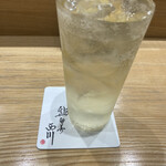 鮨旬美西川 - 白州ハイボール