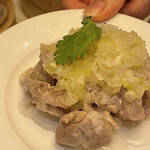 Dhin Tai Fon - 蒸し鶏ねぎソース