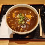 手打ちそば さくら - 濃厚肉カレーそば(980円)です。