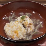 御料理 寺沢 - 菱蟹の雌蟹の蟹真薯