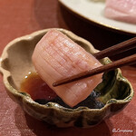 御料理 寺沢 - 星鰈の縁側