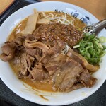 徳島ラーメン奥屋 - 坦々麺 10辛 大盛り