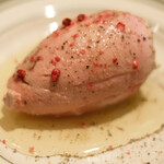 ab restaurant - ランチコース 5000円 の鶏白レバームース