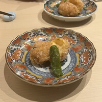 日本酒と和食 花びし - 揚げ物　海老真丈