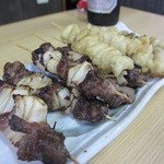 万松 - 焼き鳥　５本で１人分