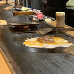 どんたく  - とんぺい　お肉焼けました