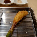 串揚げビストロ 双 - 葉しょうが肉巻き：330円