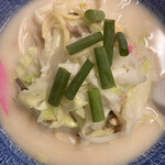 長崎ちゃんぽん 幸楽 - 鶏白湯が上品優しいお味。