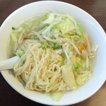 はつね - 中太麺。