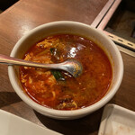 麻布十番焼肉 Kintan - ユッケジャンスープ