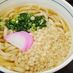 小丸新茶屋 - うどんはいりこ出汁のきいたたぬきうどん