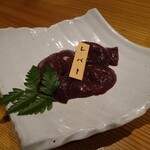 炭火焼 てんま  - レバー（塩）