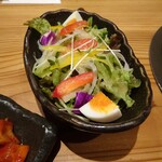 炭火焼 てんま  - チョップドサラダ＆手作りドレッシング