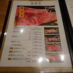 炭火焼 てんま  - メニュー