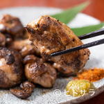 Yoichi - 皮のパリパリとした食感と旨みが絶品『地鶏の炭火焼き』
