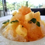 L'art et Mikuni - パッションフルーツのフラッペ ココナッツ風味 1000円