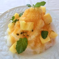 ラー・エ・ミクニ - パッションフルーツのフラッペ ココナッツ風味 1000円