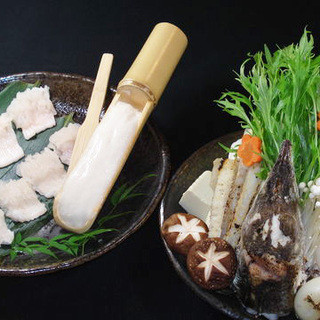 活け鱧 はなくまコース9 800円 税込 要予約 ふぐ はも すっぽん料理 専門 まる 三宮 三宮 神戸市営 ふぐ 食べログ