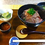 キッチンはらちゃん - 特製ねぎだれ牛炙り丼（1760円）