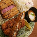 牛カツと和定食 京都勝牛 ミッテン府中店 - 鰻牛カツ膳