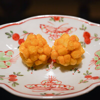 まき村 - とうもろこしの手毬揚げ