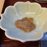 山玄茶 - このわたはイカなどにつけても美味しい