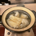 山玄茶 - 鱧と生湯葉　たっぷり