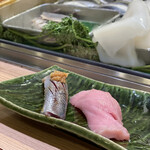 第一玉家寿し - いわし&中トロ