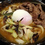 極浄うどん うだま - 2013.4温玉和牛肉カレーうどん