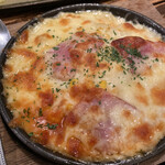 とりとん - ポテトピザも相変わらずの旨さ！