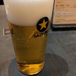 サッポロ生ビール黒ラベル THE BAR - 黒ラベルファースト550円