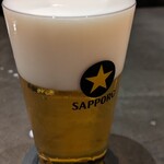 サッポロ生ビール黒ラベル THE BAR - 黒ラベルハイブリッド550円