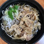 210195133 - 『蔵王冷やし地鶏そば（1000円）、大盛り（200円）』